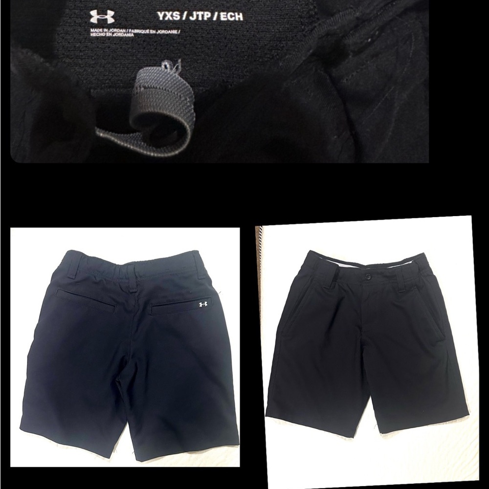 Boys XS Under Armour shorts. Adjustable waist.
